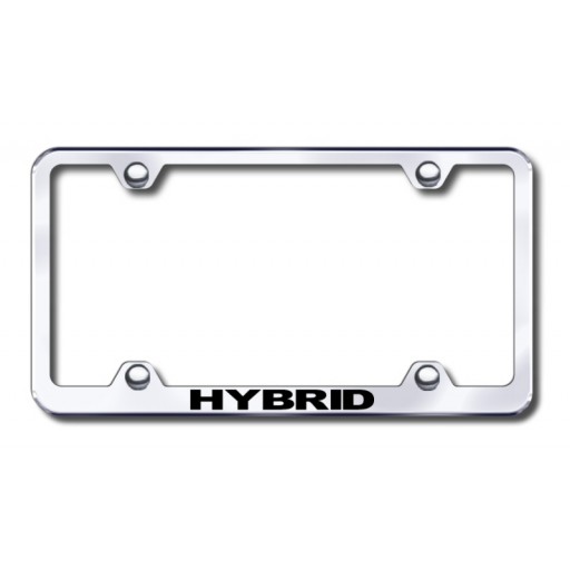 Hybrid Logo Custom License Plate Frame