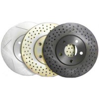 Cross Drilled Rear Rotor 292 MM