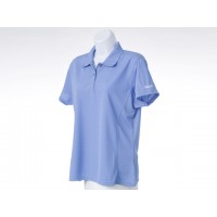 Ladies Blue Golf Shirt - Medium