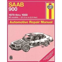 Saab Classic 900 Repair Manual (1979-1988 All Models 2.0 liter