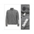 Saab Zip Jacket. Grey