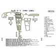 1999-2002 Saab 9-3 2 Door, 4 Door Dash Kit